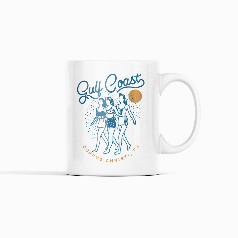 Gulf Coast Girls Mug Made in Corpus Christi