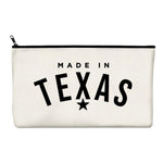 Made In Texas Logo Zipper Pouch