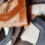 Genuine Cowhide Full Size Large Wallet-Cowhide Highlands Envelope Wallet: Antique Saddle Brown