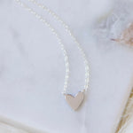 Heart Necklace: Gold Filled / 17"