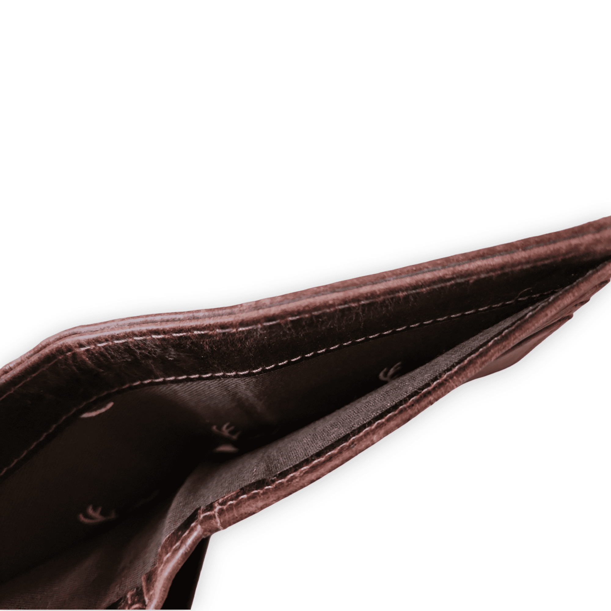 Denali Leather Bifold Leather Wallet Mens Leather Wallet: Antique Saddle Brown