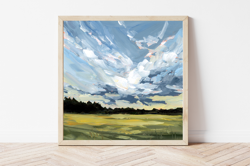 Before the Storm Fine Art Print: 6x6"