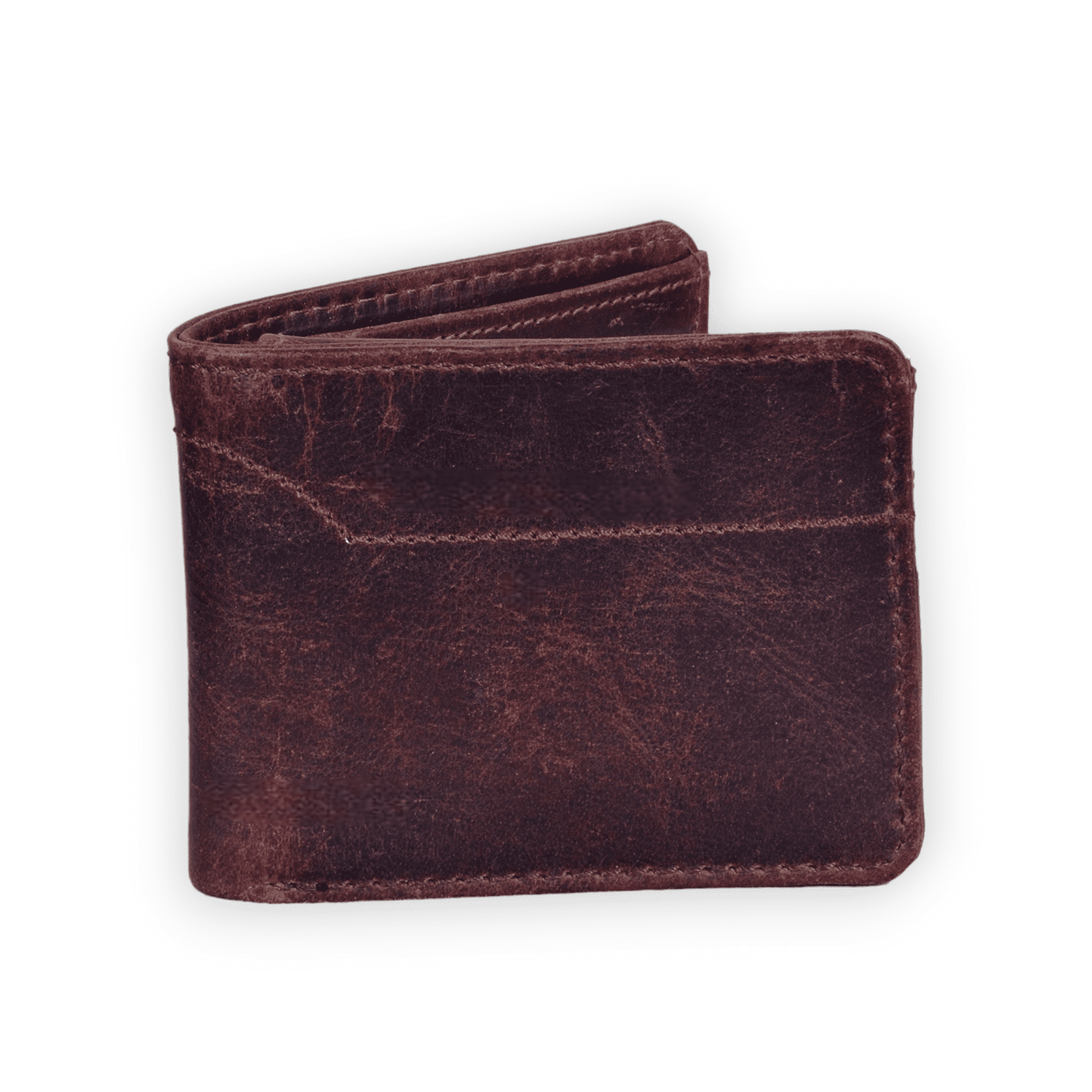 Denali Leather Bifold Leather Wallet Mens Leather Wallet: Black
