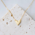 Heart Necklace: Sterling Silver / 17"