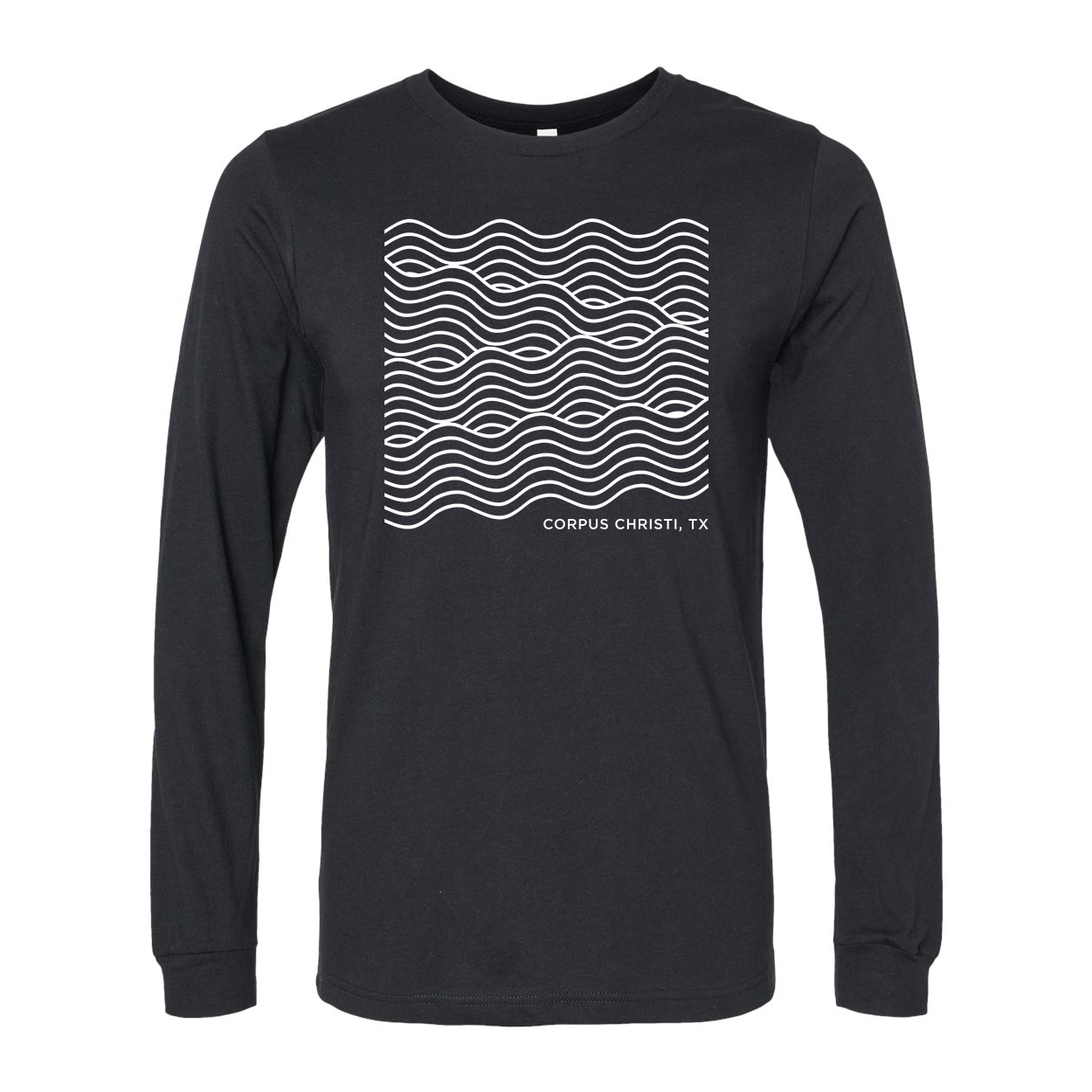 Corpus Christi Waves Long Sleeve T-shirt