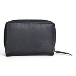 Cowhide Credit Card Wallet Cowhide Wallet Small Leather Highlands Wallet: Black Leather No Cowhide Wallet