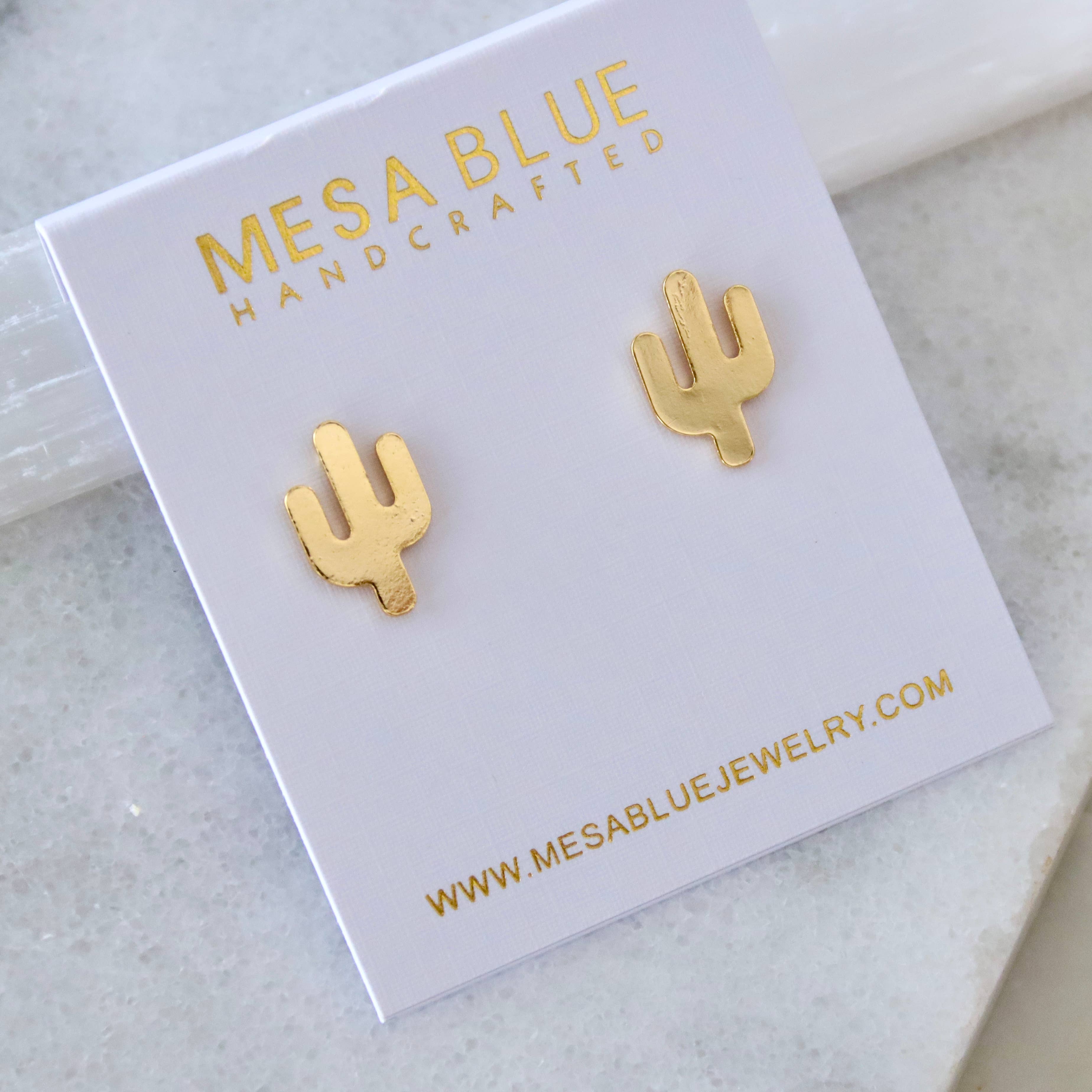 Cactus Stud Earrings