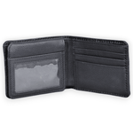 Denali Leather Bifold Leather Wallet Mens Leather Wallet: Antique Saddle Brown