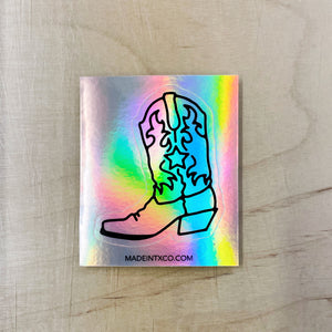 Holographic Decal - Boot