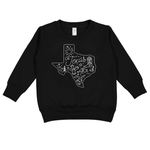 Toddler Around Texas Sweatshirt