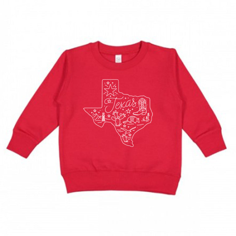 Youth Around Texas Sweatshirt