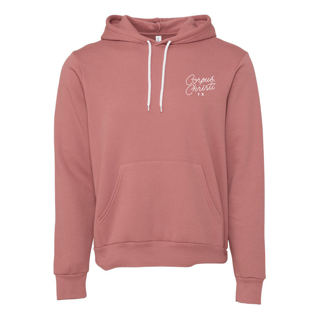 CC Texas Heart (Small Logo) - Luxe Hoodie
