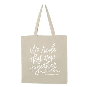 Ride This Wave Tote Bag
