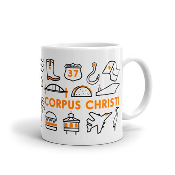 Corpus Christi Icon Mug Made in Corpus Christi