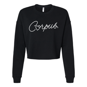 Corpus Heart Cropped Sweatshirt