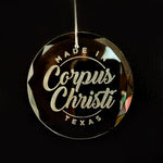 Glass Corpus Christi Ornament