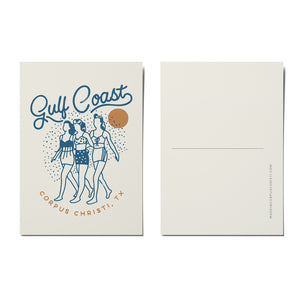 Postcard-Gulf Coast Girls