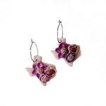 Texas Floral Clay Earrings