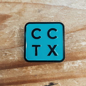CCTX Stacked Enamel Pin