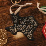 Around Texas Acrylic Ornament
