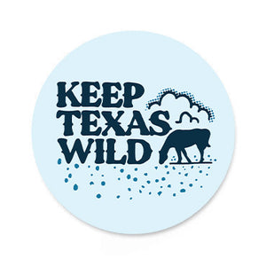 Keep Texas Wild Horse Decal