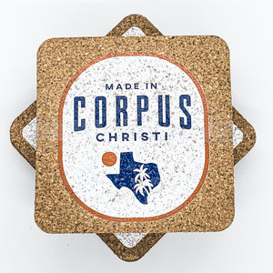 Made in CC Badge Coaster Set