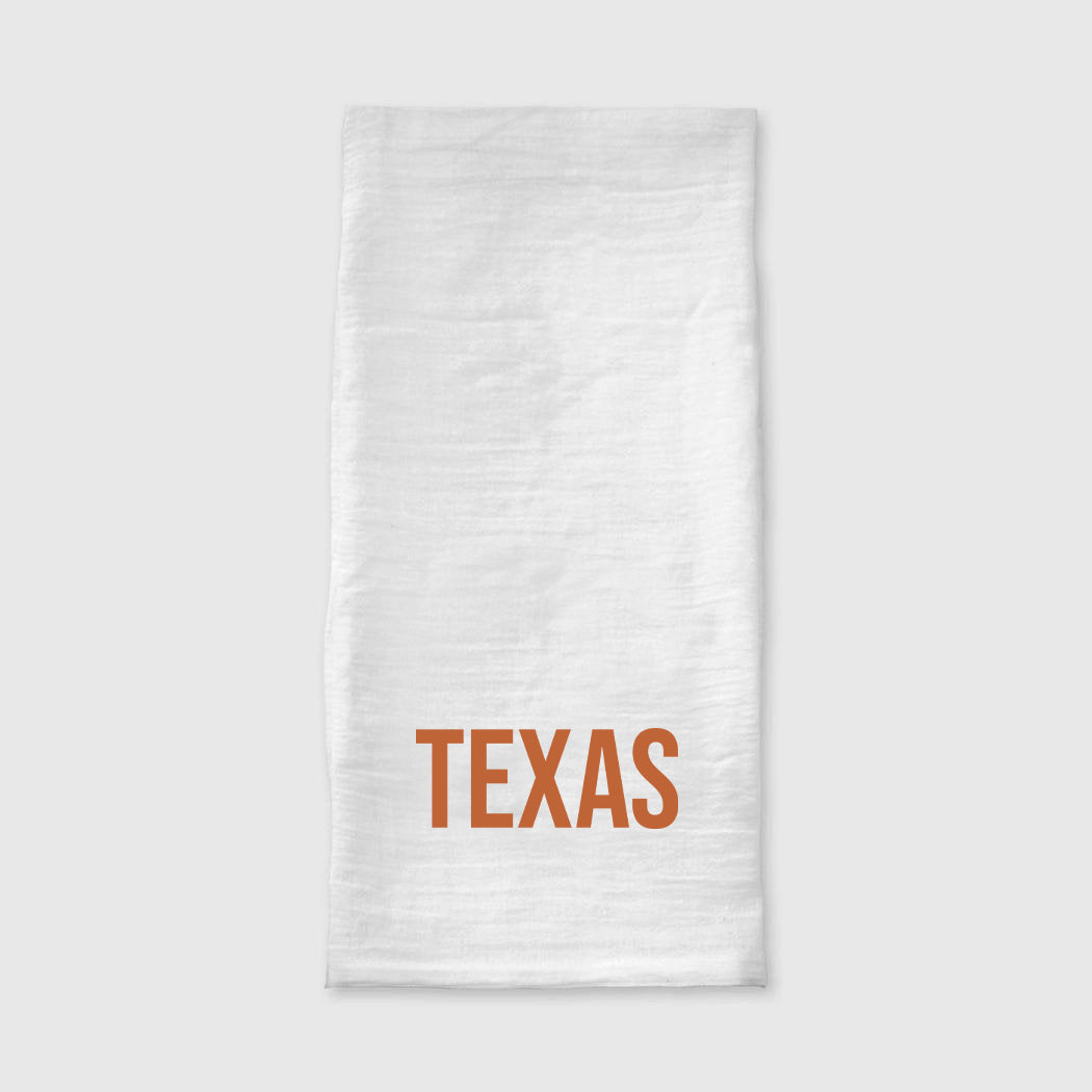 Texas Bold Dish Towel