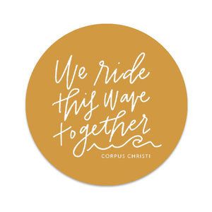 Ride This Wave Decal