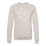 Texas State Puff Print Luxe Sweatshirt