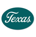 Texas Script Decal