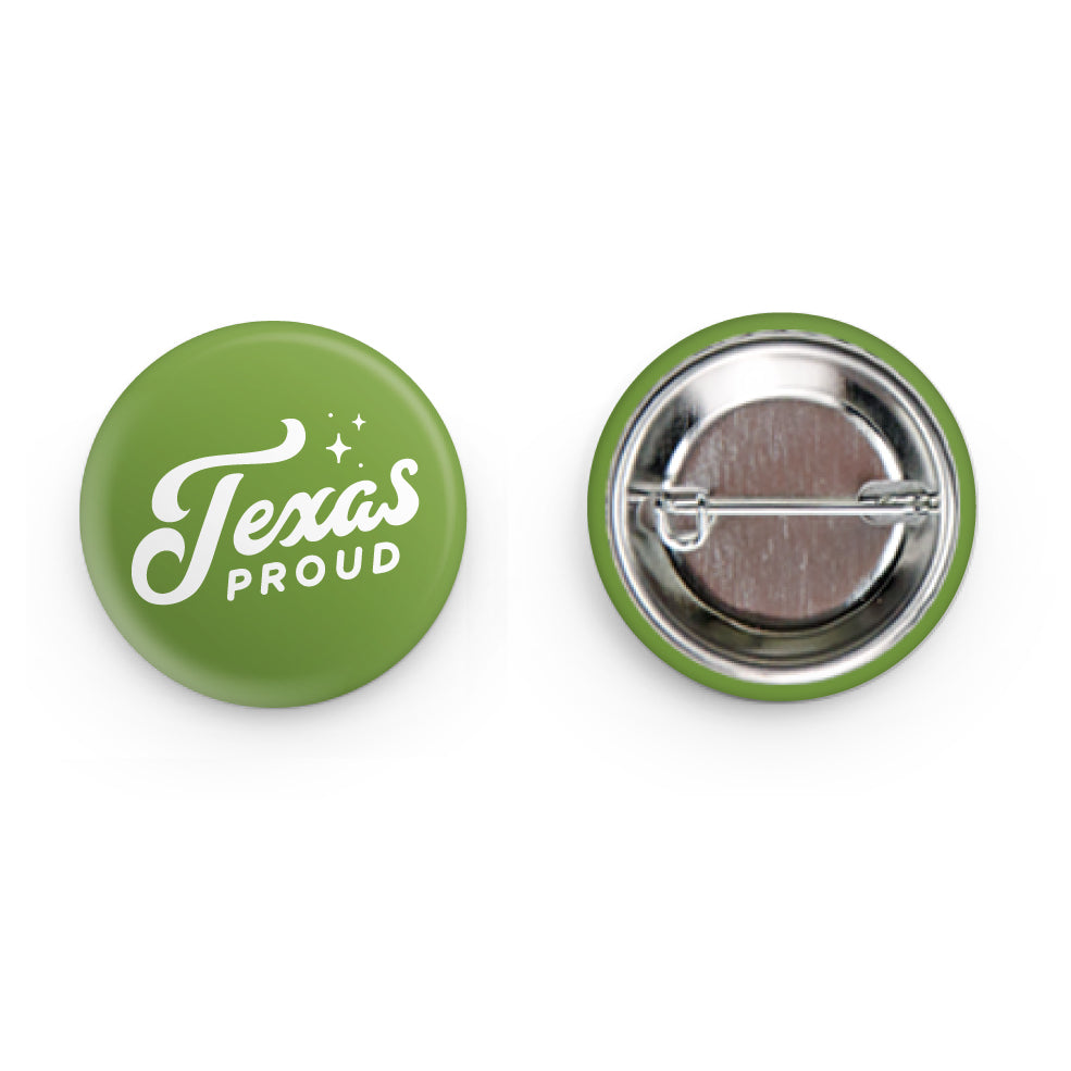 Texas Proud Button