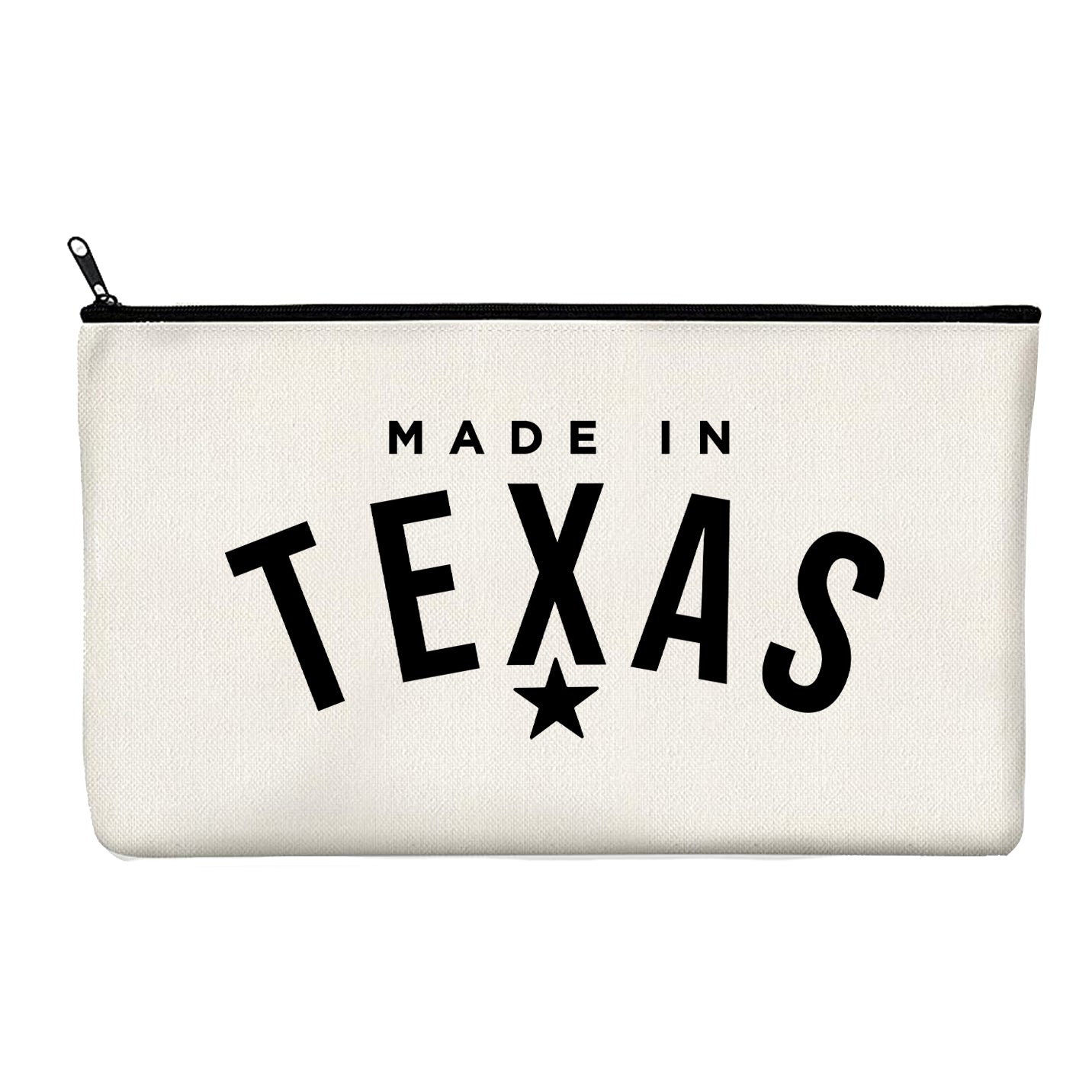 Made In Texas Logo Zipper Pouch
