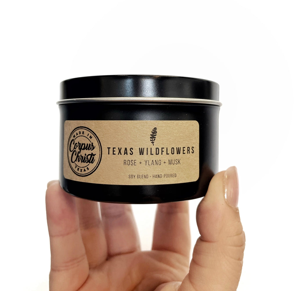 Texas Wildflowers Candle