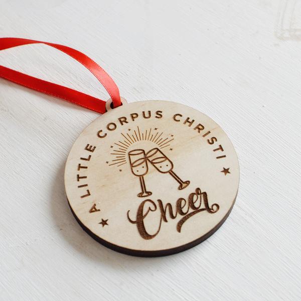 Corpus Christi Wooden Ornaments
